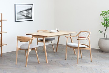 旭川家具 匠工藝 yamanami YC1 綁繩餐椅