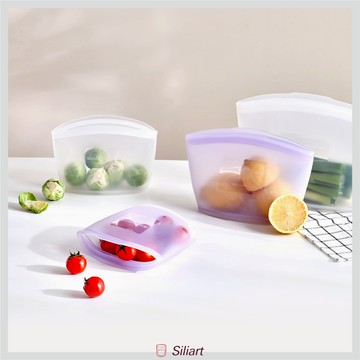 NEOFLAM 韓國製造鉑金矽膠可重複使用拉鍊袋