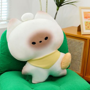 小紅書同款可愛烤面包饅頭貓毛絨玩偶公仔掛件超萌娃娃玩具禮物