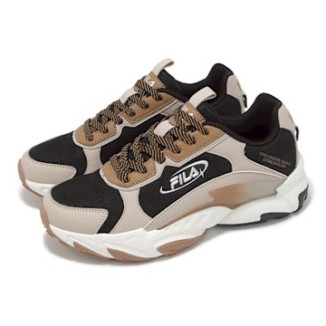 Fila 休閒鞋 Comet 男鞋 黑 棕 拼接 運動鞋 斐樂 1J906Y707