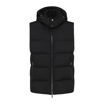 Moorer - Black Puffer Fire-skt Vest Down Jacket