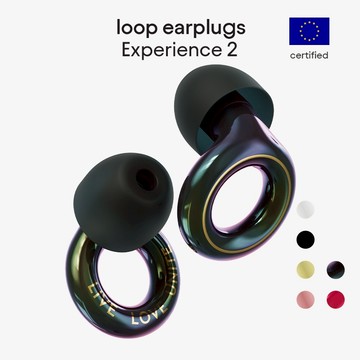 官方免運 Loop Experience 2-18db降噪耳塞/歐盟認證/棒球經典賽/音樂祭/演唱會/打鼓練團/運動比賽