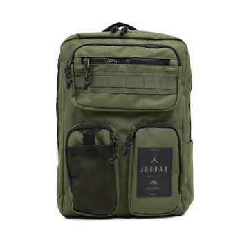 Nike 後背包 Jordan Hesi 15吋筆電包 綠 書包 多夾層 JD2623078AD-003
