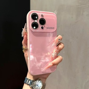【秒變17】液態矽膠大視窗 水晶玻璃 防摔殼 用於iPhone17 i16 手機殼i15 i14 i13 i12 i11