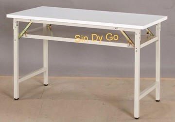 【鑫蘭家具】白面貼條折合桌W180*D75cm 會議桌 洽談桌 書桌 工作桌 閱讀桌