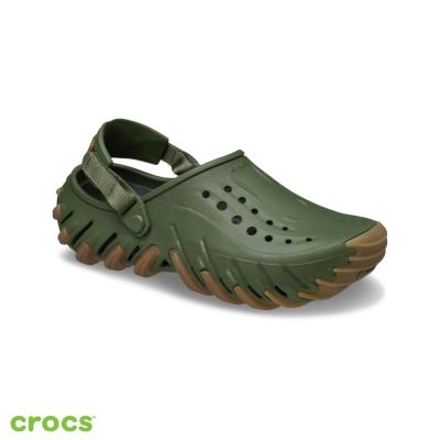Crocs 卡駱馳 Echo Gum RO 克駱格 中性鞋-軍綠色 211675-309推薦 | Yahoo購物中心 | LINE購物