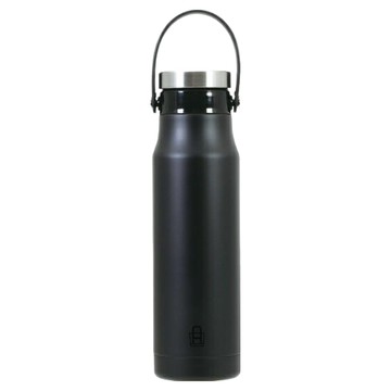 PEARL LIFE 珍珠金屬 Cafe Mug 手把隨行杯 HB-6776  黑色  700ml  1個