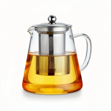 泡茶壺 玻璃鋼芯壺 450ml 玻璃茶壺 茶壺 茶具 玻璃泡茶壺 花茶壺 玻璃壺 泡茶水壺 耐熱玻璃茶壺 不鏽鋼濾網