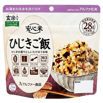 ANSHIN-MAI 安心米 鹿尾菜即食炊飯保存包  100g  1包
