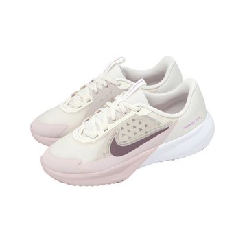 Nike 慢跑鞋 Sonic Fly GS 大童 女鞋 米白 粉紅 緩震 運動鞋