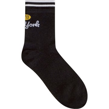 韓國1978雙層襪口3/4襪-多色任選