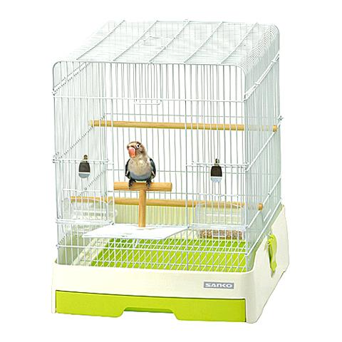 3部屋 トリプル 鳥かご スクエアタイプ 【鳥小屋 鳥カゴ 鳥 ゲージ ...