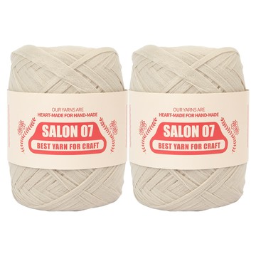 SILBARAM TEXTILE Salon 07系列 不織布毛線 45克  Peanut  2件