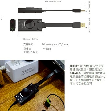 【24小時內出貨】虛擬7.1聲道 PS4外接喇叭 吃雞必備 USB 免驅動隨插即用 音效擴充 外接音效卡 音效卡