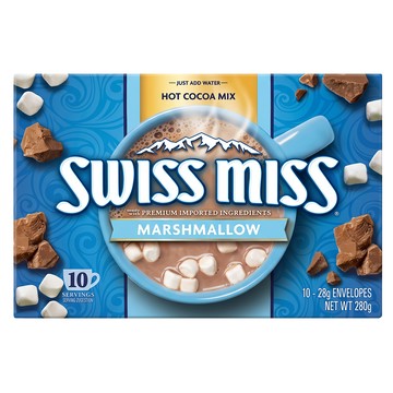 SWISS MISS 牛奶可可粉 棉花糖  28g  10包  1盒