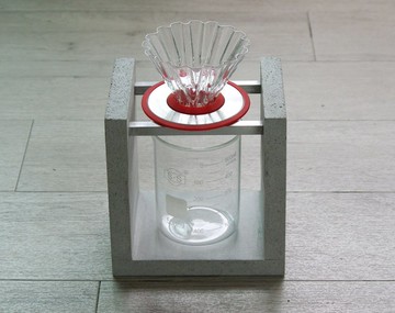 單人雙軌手沖座架