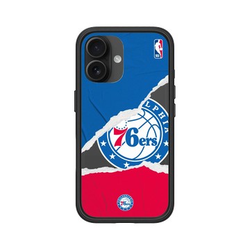 iPhone 16 Mod NX 黑 - NBA - 熱血系列-費城76人 Philadelphia 76ers - Sweat and Tears