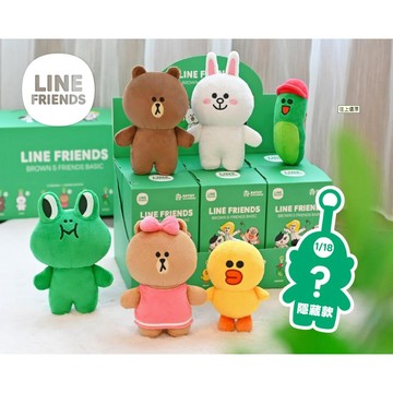 LINE 站姿絨毛盲盒 盲抽 盒玩 吊飾 掛飾 掛件 鑰匙圈 熊大 熊美 莎莉