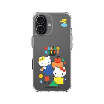 iPhone 17 Clear Case（相機按鈕） 透明 - 三麗鷗-Hello Kitty - 堆積木時間