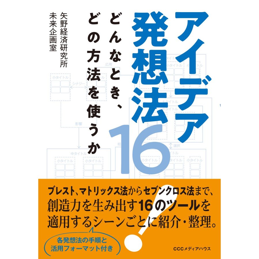 アイデア発想法16 どんなとき,どの方法を使うか