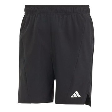 Adidas 排汗短褲 男裝 拉鍊口袋 黑 IK9723