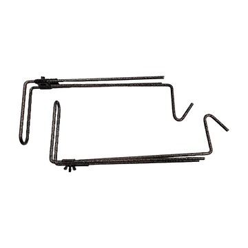 小美紀 磚牆吊勾 Set 122H (2入裝)23*42cm 鋼材質 台灣產  1組