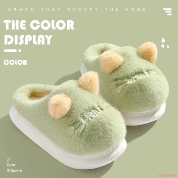 精選好物🌈2025新款棉拖鞋女士秋冬季室內家居防滑保暖可愛踩屎感情侶棉鞋男