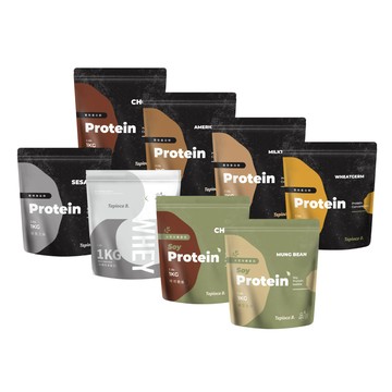 【蝦皮直營】Tapioca B. 粉圓臀 多口味 微糖乳清蛋白飲 雙效乳清蛋白飲 素食大豆分離蛋白飲 1kg 原廠公司貨