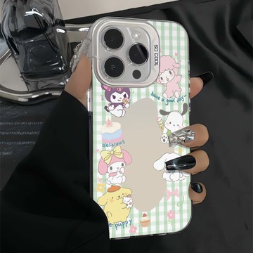 免運+隔日🚚元氣手機殼 隔空三麗鷗 適用於蘋果17promax 16Pro 15plus 14 13 12 11防摔