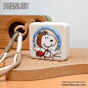 旅行必備(無插頭更安全)【infoThink】史努比飛行系列八合一MAX行動電源10000mAh(快速出貨)