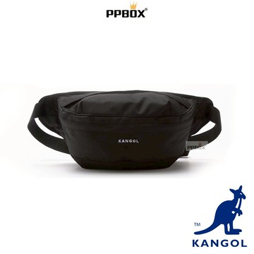 KANGOL 袋鼠 文字刺繡LOGO 腰包 胸包 獨家款 61255780 側背包 斜背包 男包 女包 交換禮物