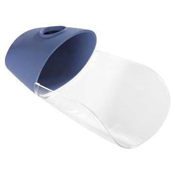 水龍頭引水器 - 深藍色 TPR + PP材質  7.7 x 13.6 x 7.4cm  1個