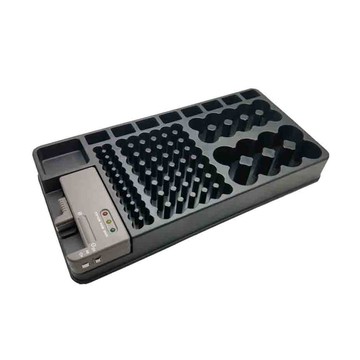 AHOYE 98顆電池盒 含測電器 電池收納包