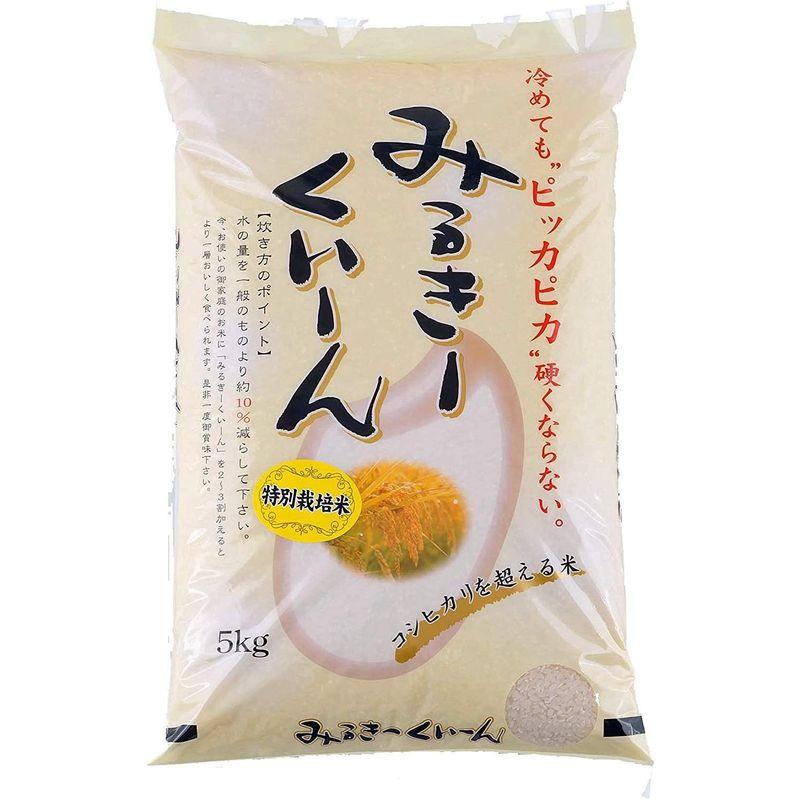 精白米 5kg 令和4年産 新潟県産 ミルキークイーン 安心安全な特別栽培米