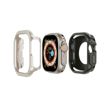鎧甲二合一表殼 適用於Apple watch錶殼 iwatch保護殼 錶殼 手錶保護殼
