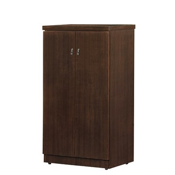 ASSARI-玩色雙門2尺鞋櫃(寬62*深34*高105cm)胡桃