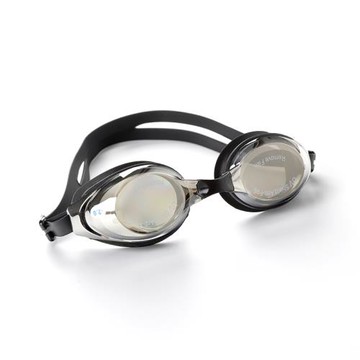 水上水下度數不變 不暈 電鍍近視游泳鏡 200°-600°防水通用泳鏡