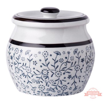 豬油罐辣椒油罐鹽罐油沷辣子糖罐陶瓷帶蓋廚房家用調料罐子獨立站