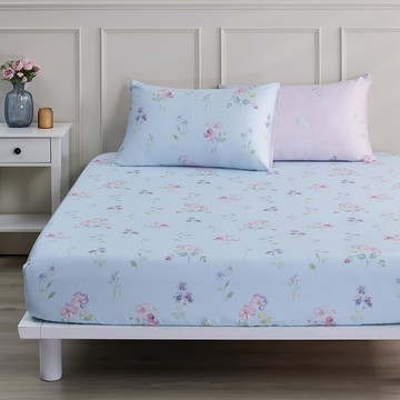 新品_東妮寢飾(單人 / 雙人 / 加大 / 特大)環保印染100%萊賽爾天絲床包枕套組/ 南法甜夢