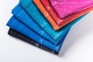 鹽晶藝術魔術巾-寶特瓶回收環保材質-百變造型七色可選