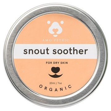 AMO PETRIC 愛摸 寵物酪梨潤鼻膏 純天然有機植物萃取 歐盟有機認證 孕幼貓犬可用 改善鼻頭乾燥龜裂  20ml  1罐