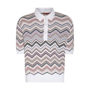 Missoni - White Cotton Polo Shirt