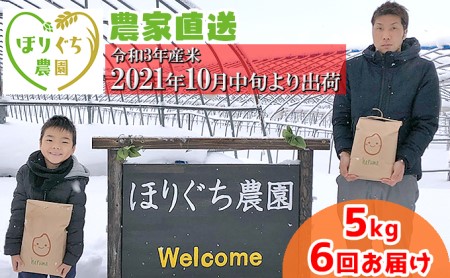 北海道赤平産ゆめぴりか5kg 精米したて直送