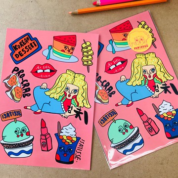 "首爾之旅"貼紙 | Isatisse