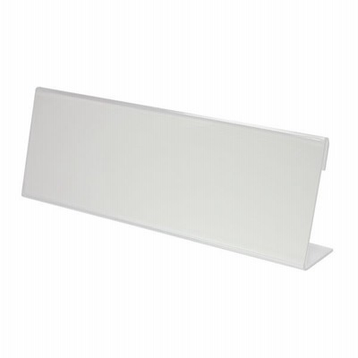プラス／カード立て・L型（CT-101L・62-209）　表示面傾斜角度70　オフィスの案内表示用・店舗のプライスカード立て等に最適／PLUS