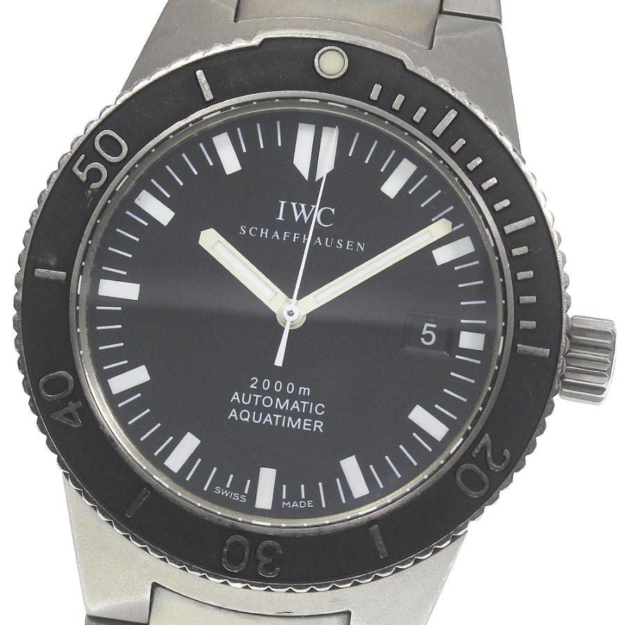 IWC IWC SCHAFFHAUSEN IW353601 GSTアクアタイマー デイト 自動巻き メンズ _756940