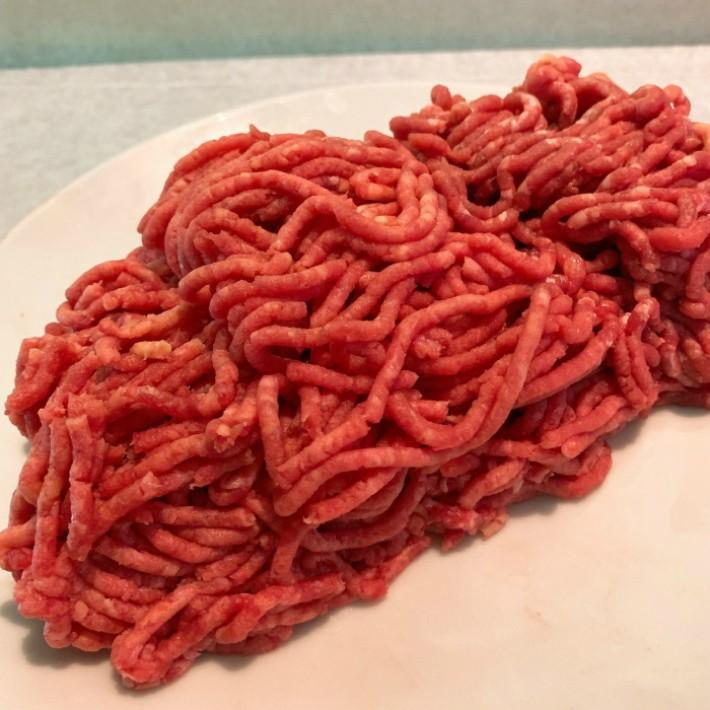 グラスフェッドビーフ　ミンチ肉（ランプ肉使用）　1kg  オージー・ビーフ 赤身肉 ハンバーグ 牧草牛　無添加　牛ミンチ