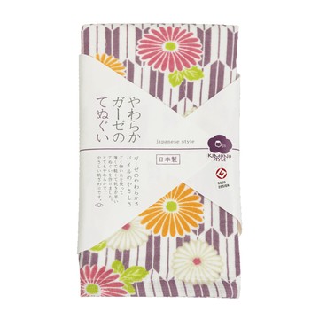 旭 日本泉州純棉麻紗34*90毛巾-小町(YBA991B)
