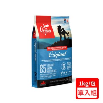 加拿大Orijen歐睿健-鮮雞成犬 無榖配方(全齡無榖鮮肉犬糧)1Kg (下標數量2+贈神仙磚)