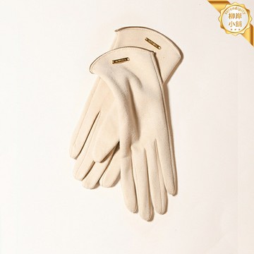 【可觸屏加絨】手套女 冬季手套 保暖手套 騎行手套 防滑手套 防風保暖 露指設計 柔軟內裡 箱包提手 可愛卡通